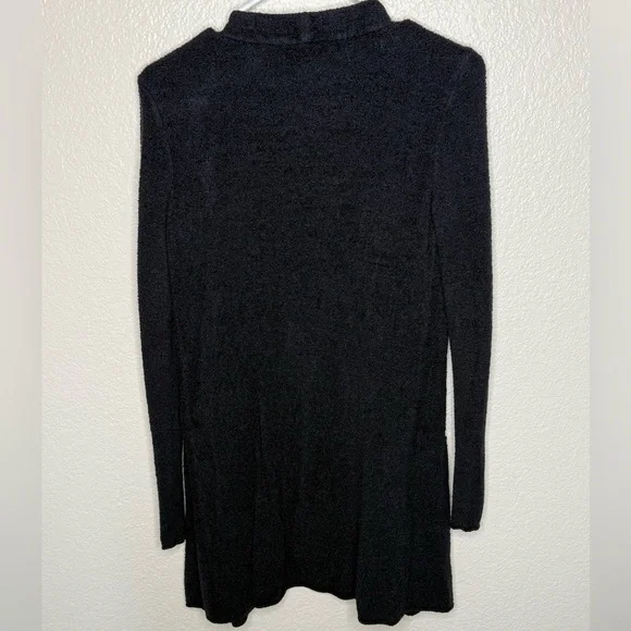 Barefoot Dreams Cozy Chic Lite Long Cardigan XS Black - Picture 6 of 6